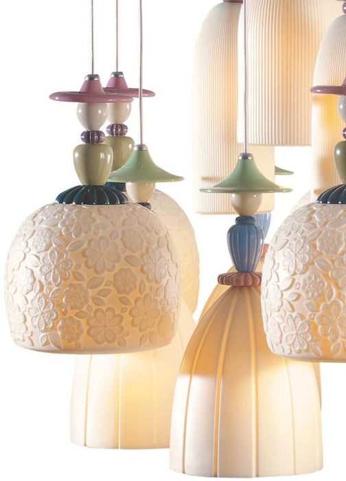 Lladro Mademoiselle 18 Lights Dancing On The Sand Chandelier (US)