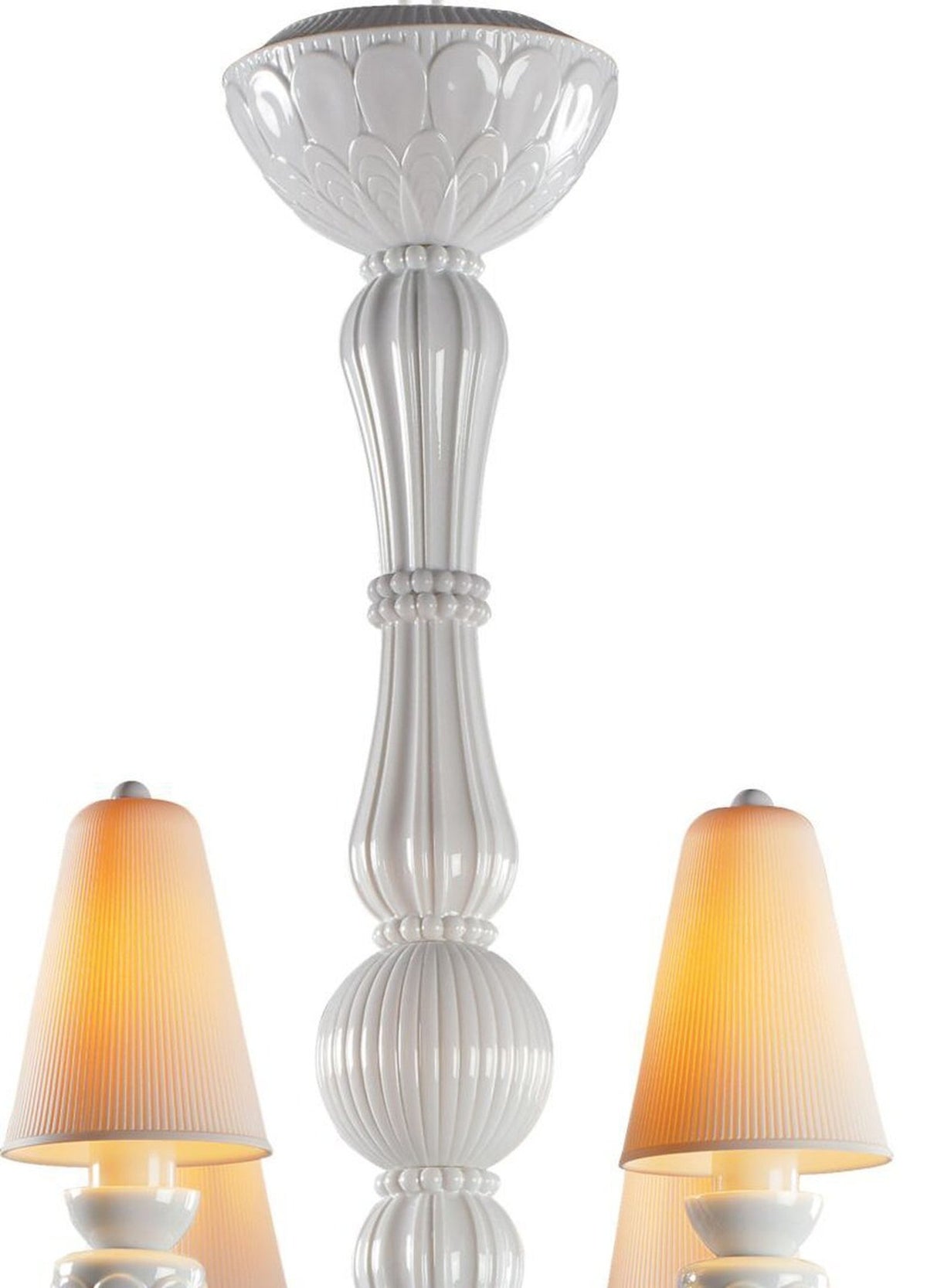 Lladro Ivy and Seed 8 Lights Chandelier Flat Model (US)