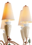 Lladro Ivy and Seed 8 Lights Chandelier Flat Model (US)