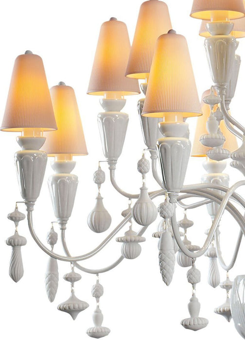 Lladro Ivy and Seed 20 Lights Chandelier Flat Model (US) - Medium