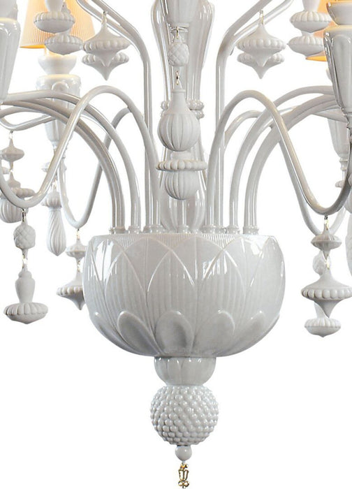 Lladro Ivy and Seed 20 Lights Chandelier Flat Model (US) - Medium