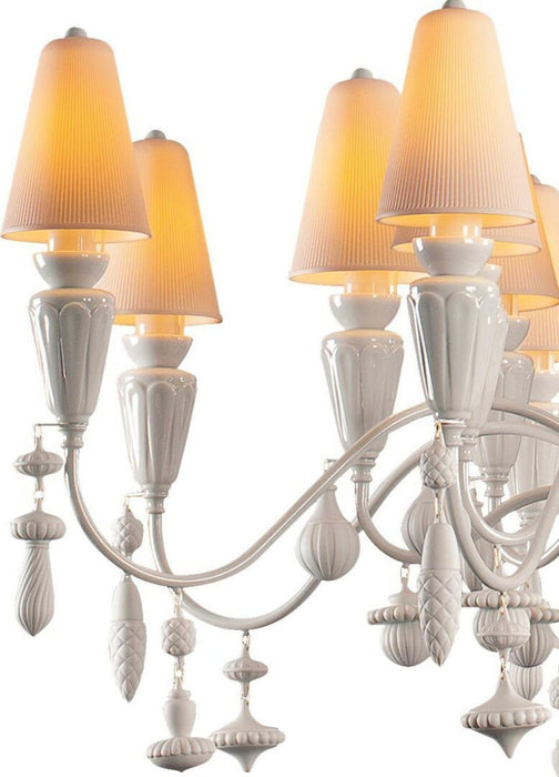 Lladro Ivy and Seed 16 Lights Chandelier Flat Model (US)