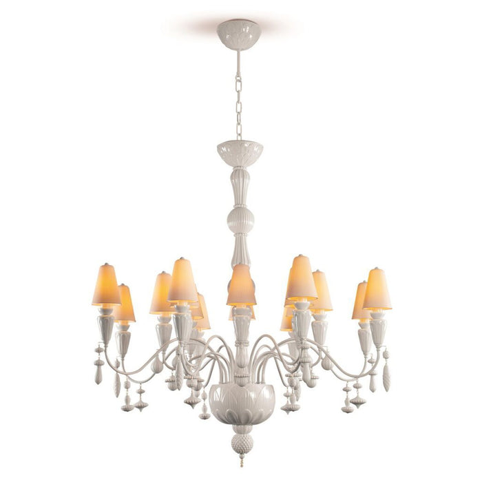 Lladro Ivy and Seed 16 Lights Chandelier Flat Model (US)