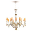 Lladro Ivy and Seed 16 Lights Chandelier Flat Model (US)