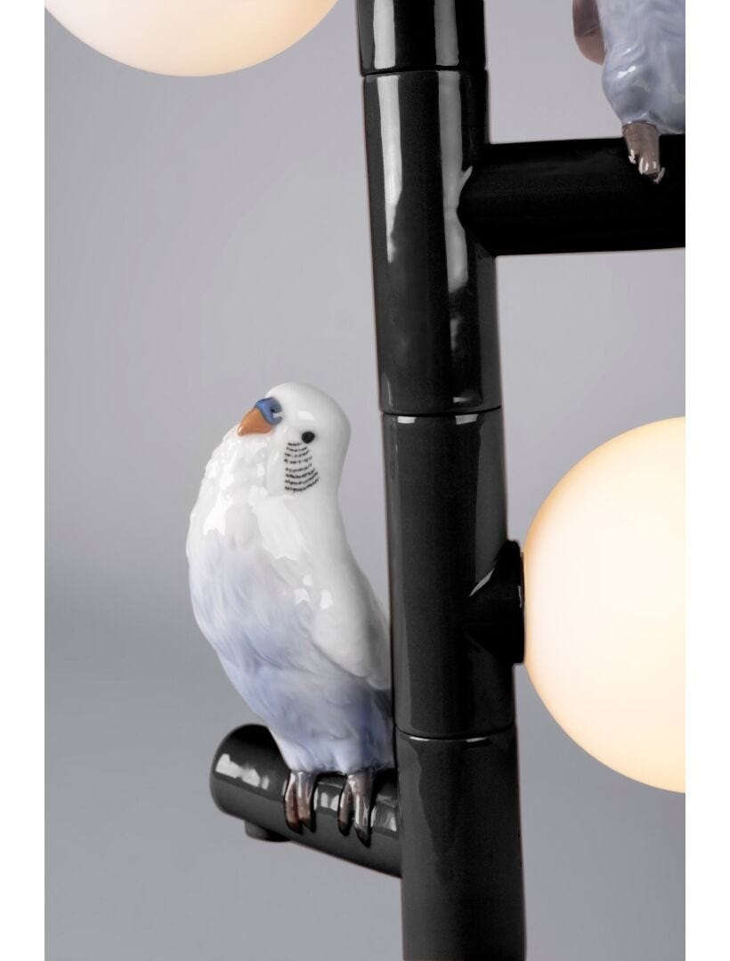 Lladro Parrot Table Lamp