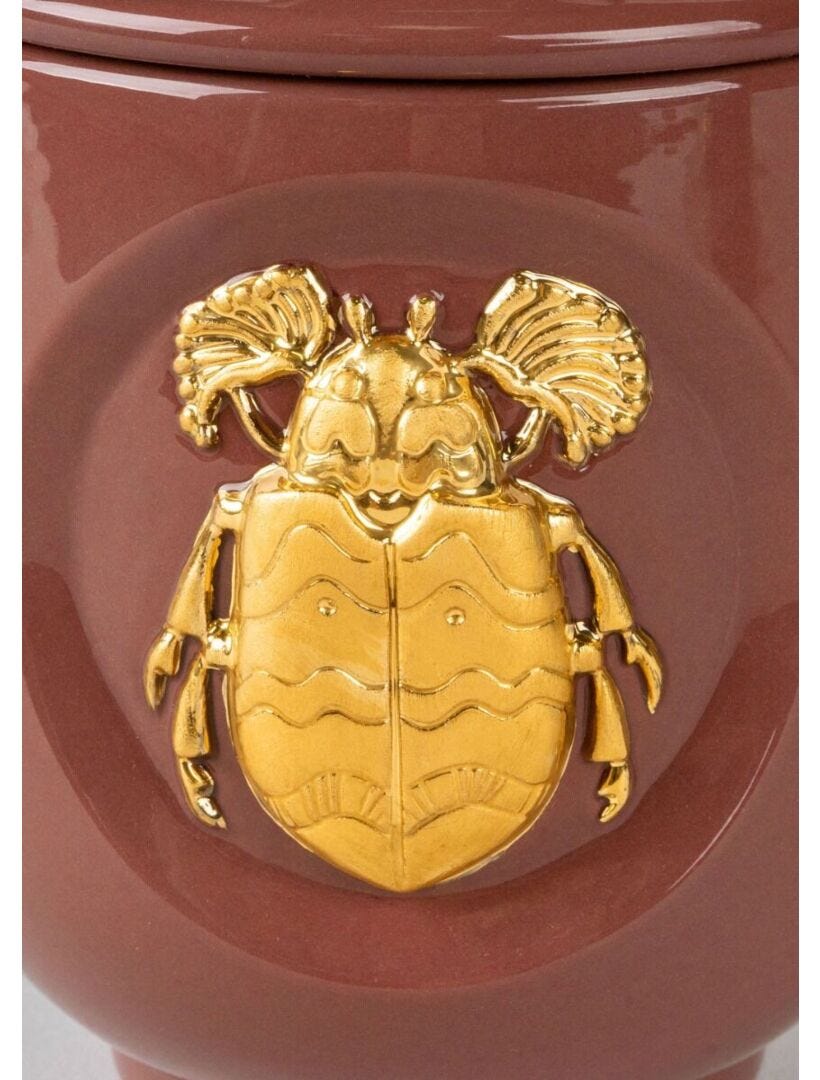 Lladro Scarab Candle Lux. Animals - Moonlight