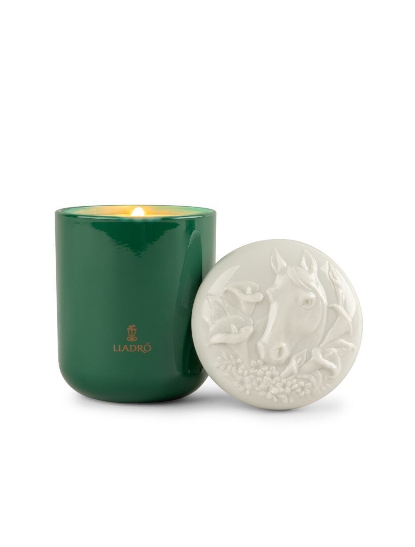 Lladro Horse Candle - Gardens Of Valencia