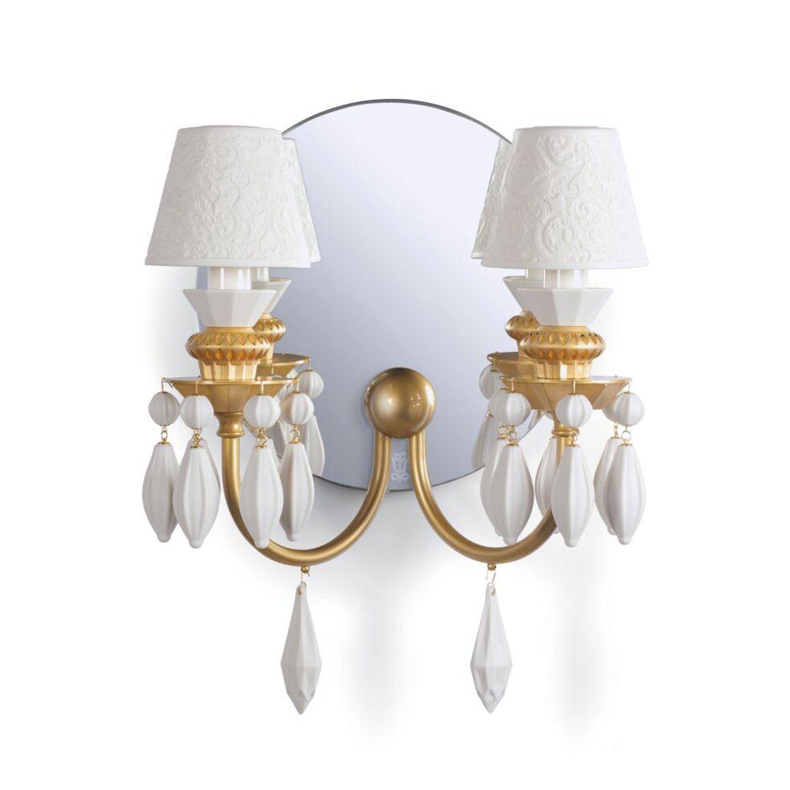 Lladro Belle De Nuit 2 Lights Wall Sconce (US)
