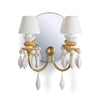Lladro Belle De Nuit 2 Lights Wall Sconce (US)