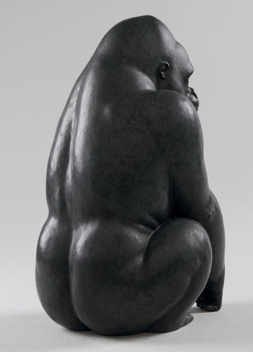 Lladro Gorilla Figurine