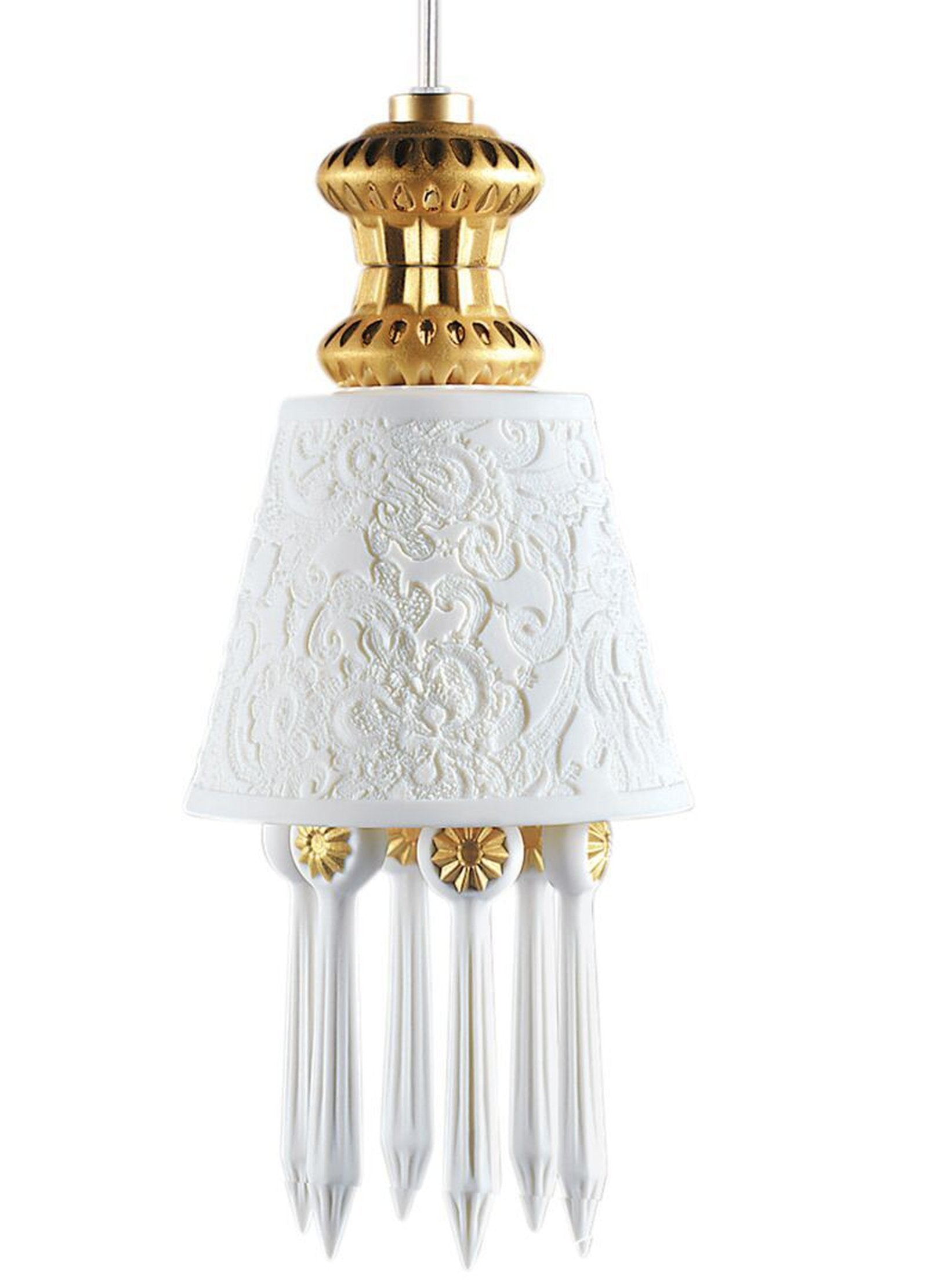 Lladro Belle De Nuit Ceiling Lamp With Lithophane (US)