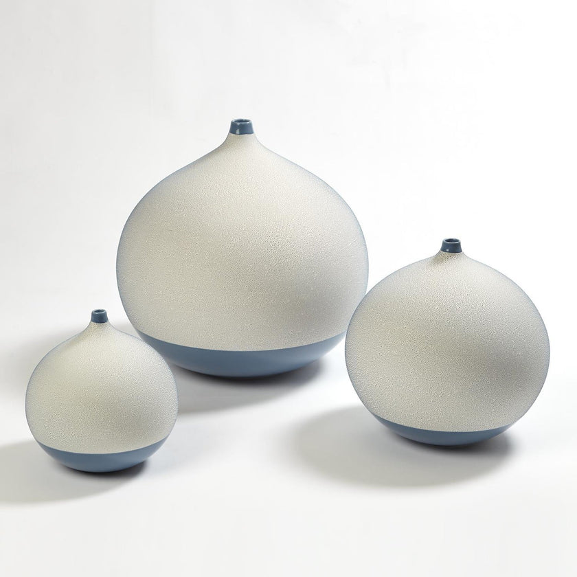 Global Views Pixelated Ball Vase