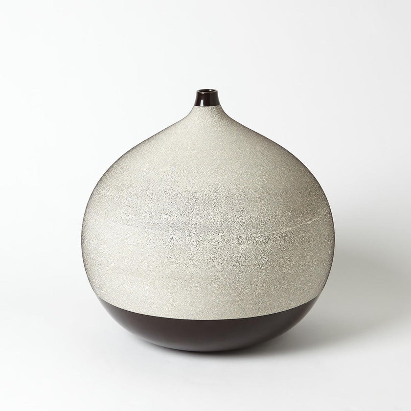 Global Views Pixelated Ball Vase