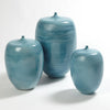 Global Views Sea Blue Fat Bottle