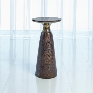 Global Views Bronze Meteor Taper Table