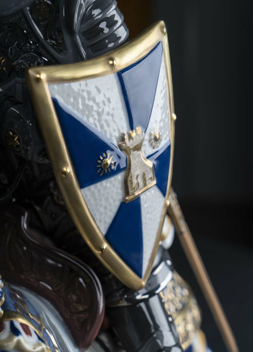 Lladro Medieval Knight Sculpture Limited Edition