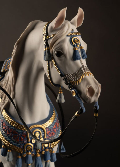 Lladro Arabian Pure Breed Horse Sculpture Limited Edition