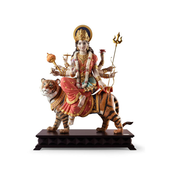 Lladro Goddess Durga Sculpture Limted Edition