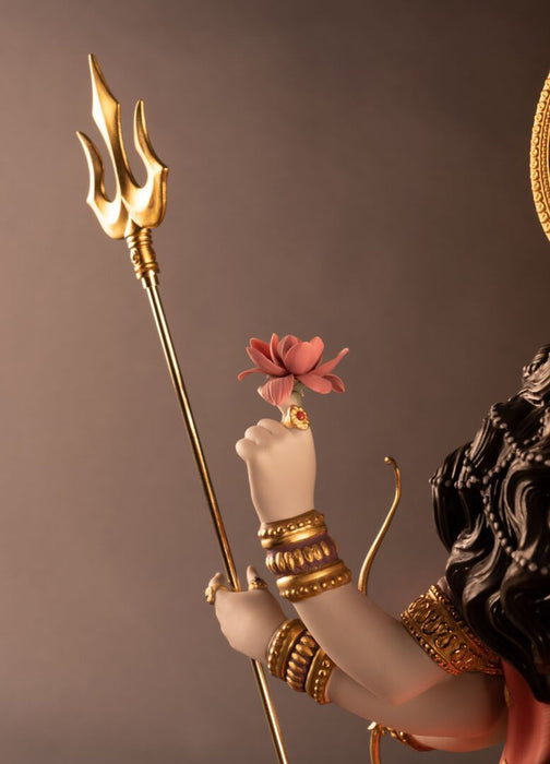 Lladro Goddess Durga Sculpture Limted Edition