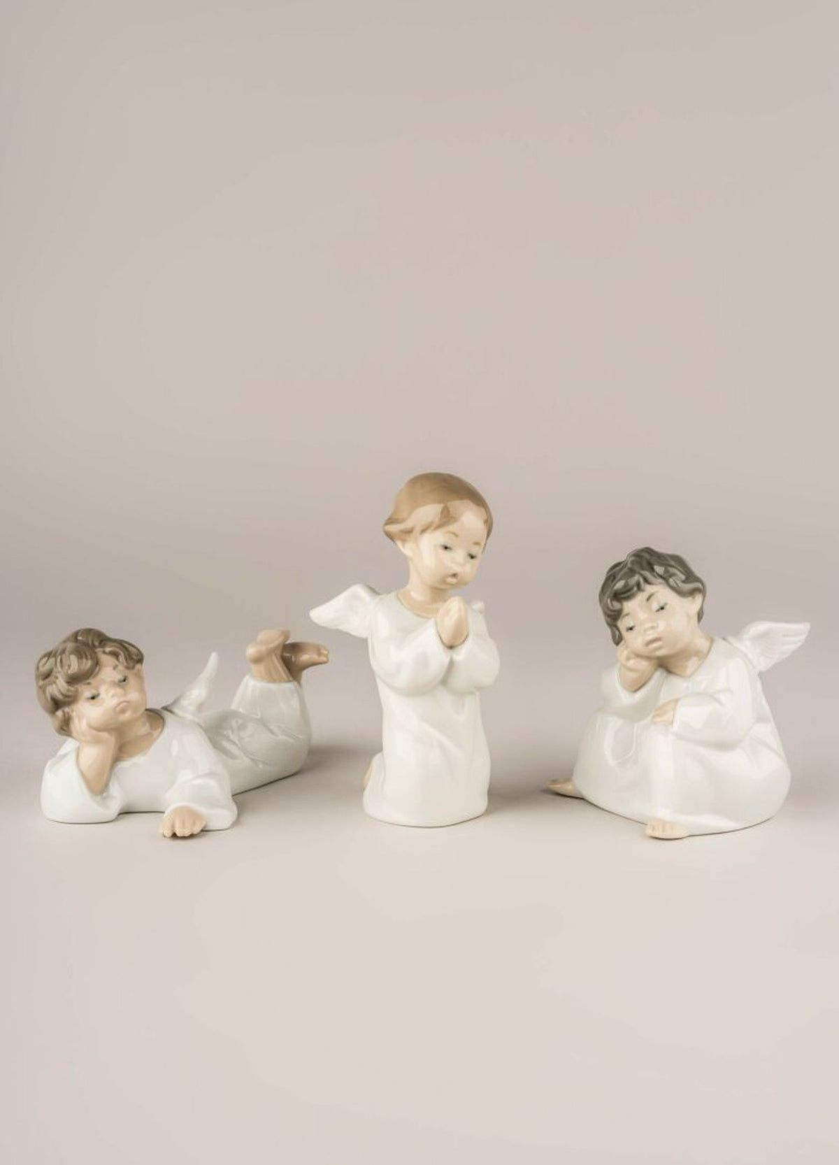 Lladro Angel Praying Figurine