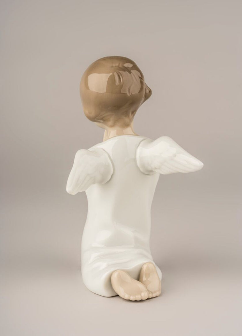 Lladro Angel Praying Figurine