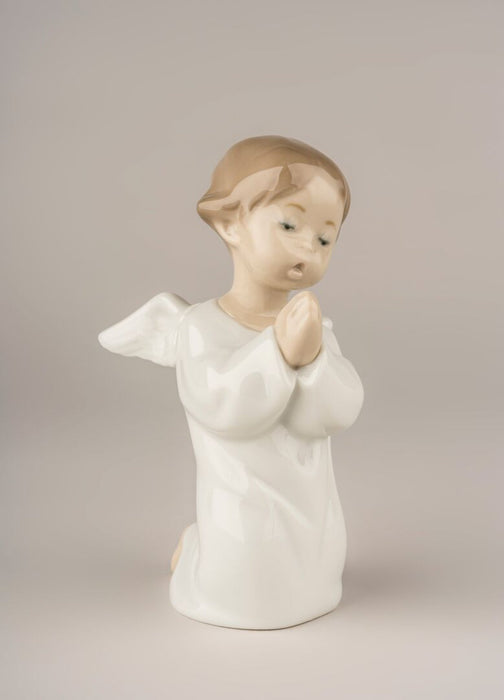 Lladro Angel Praying Figurine