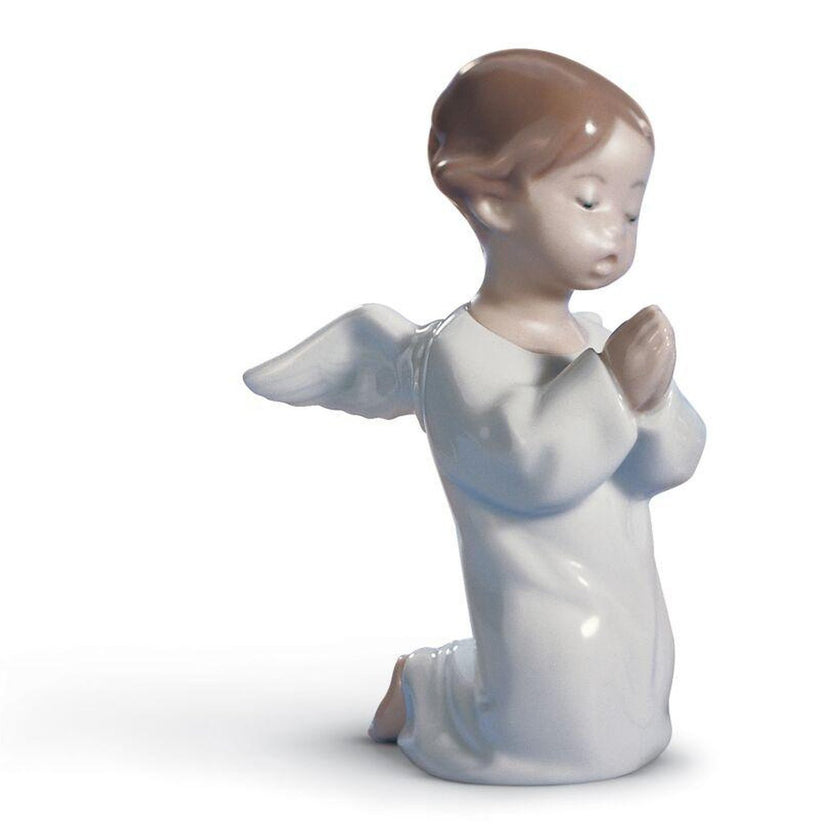 Lladro Angel Praying Figurine