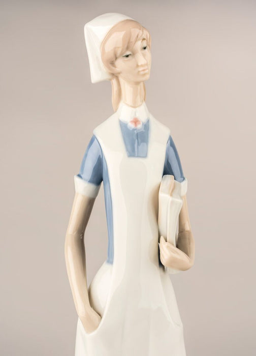 Lladro Nurse Figurine