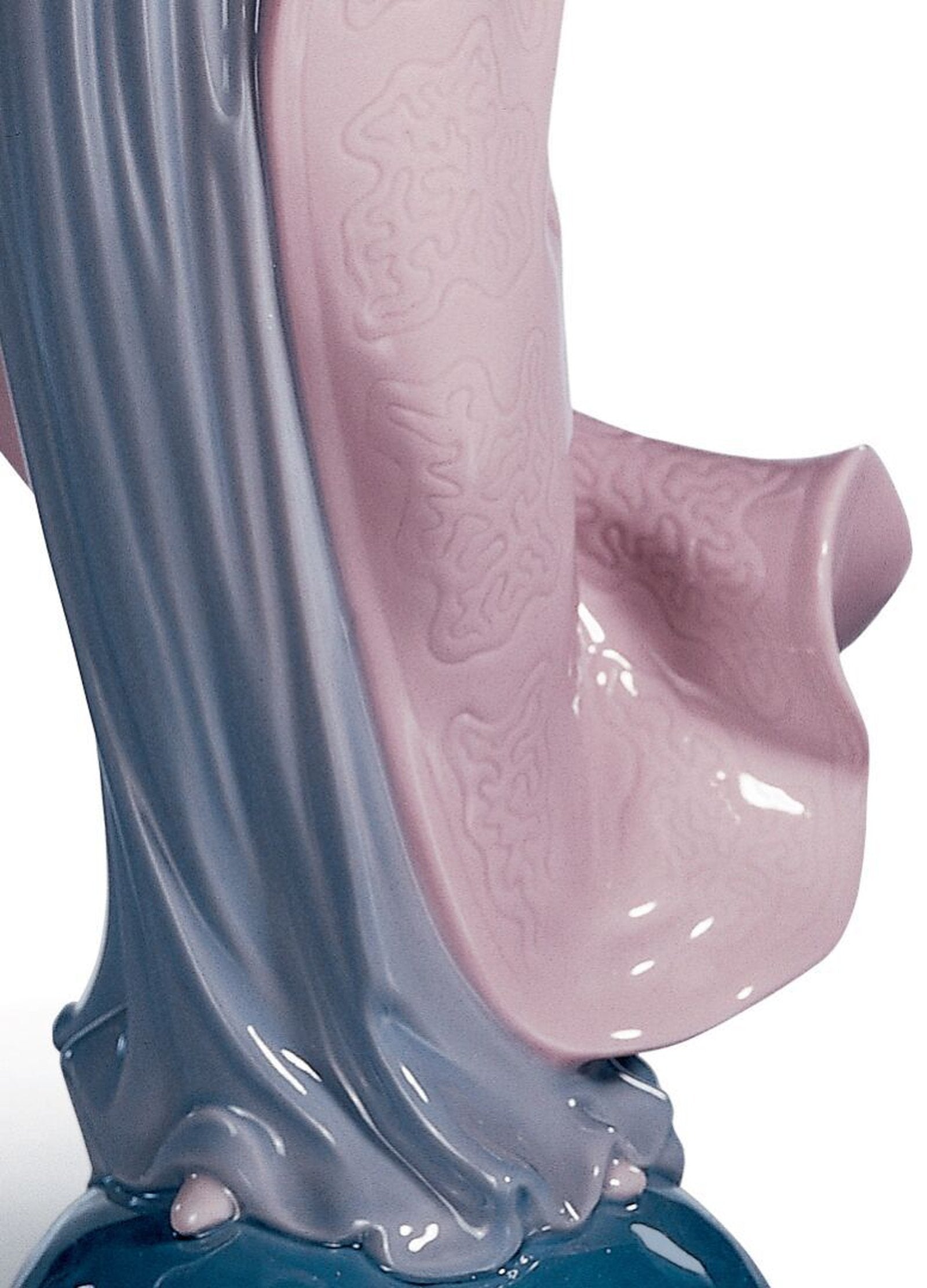 Lladro Our Lady with Flowers Figurine