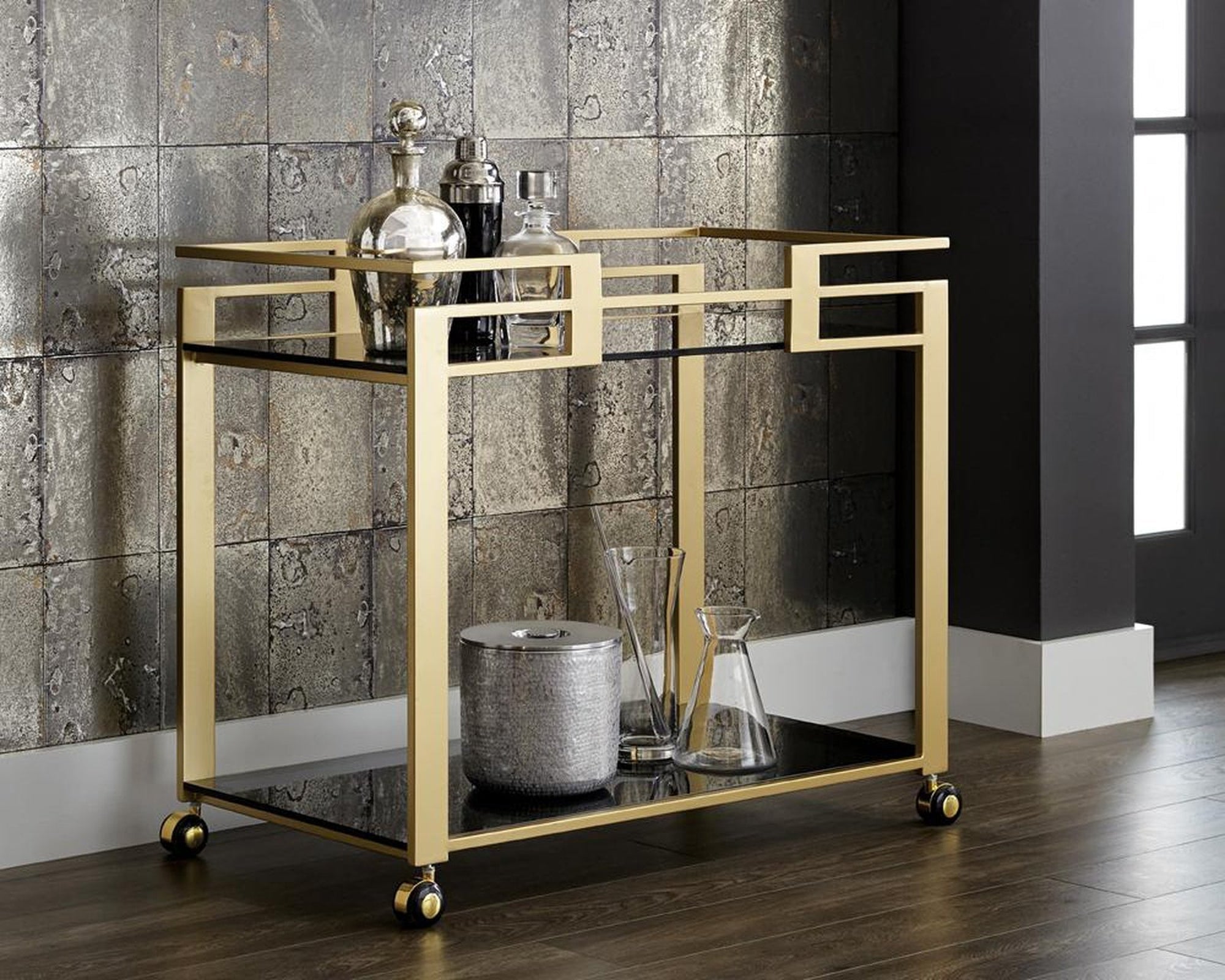 Sunpan Avondale Bar Cart