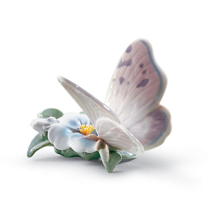 Lladro Refreshing Pause Butterfly Figurine