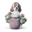 Lladro Take Me Home Dog Figurine