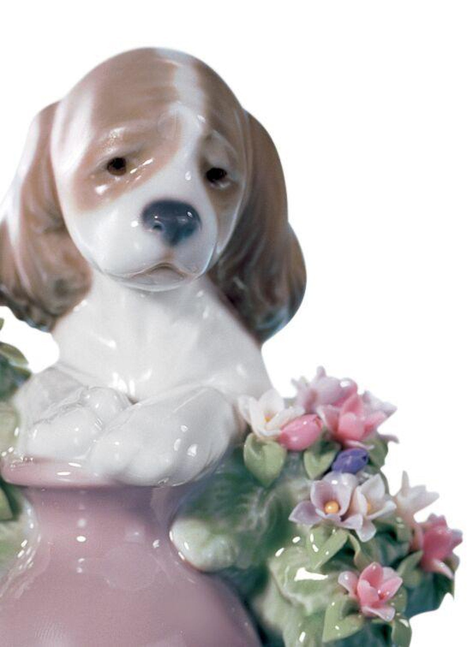 Lladro Take Me Home Dog Figurine