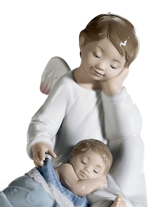 Lladro My Guardian Angel Figurine