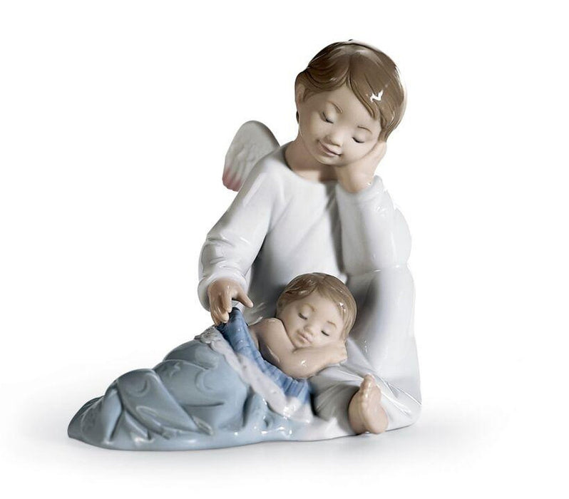 Lladro My Guardian Angel Figurine