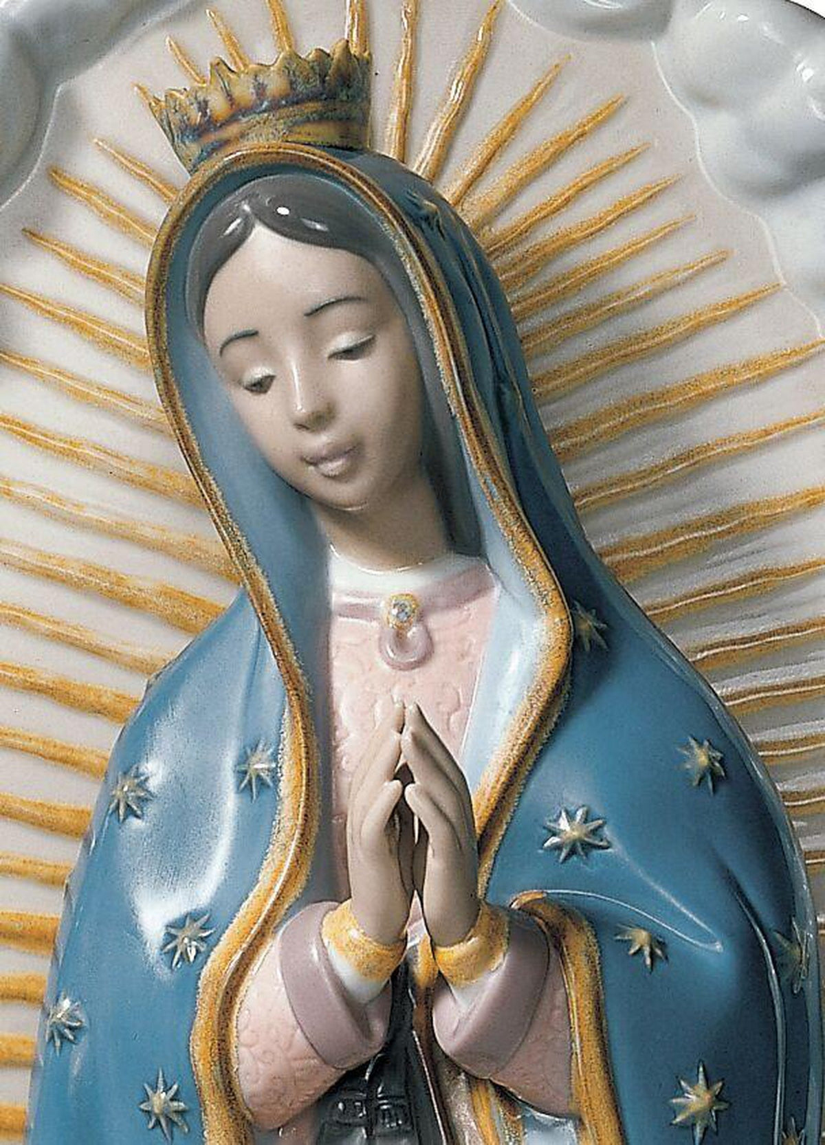 Lladro Our Lady of Guadalupe Figurine