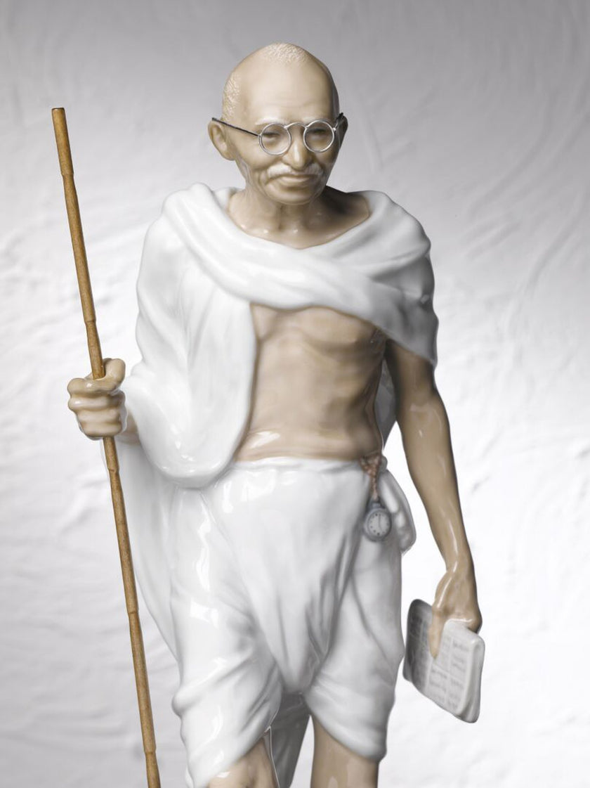 Lladro Mahatma Gandhi Figurine