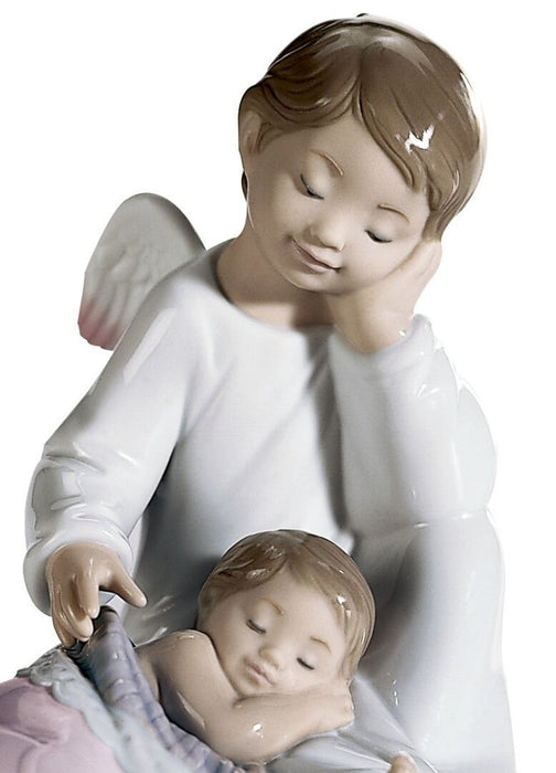 Lladro My Guardian Angel Figurine