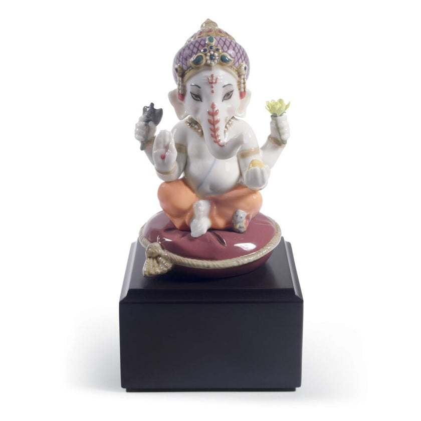 Lladro Bal Ganesha Figurine