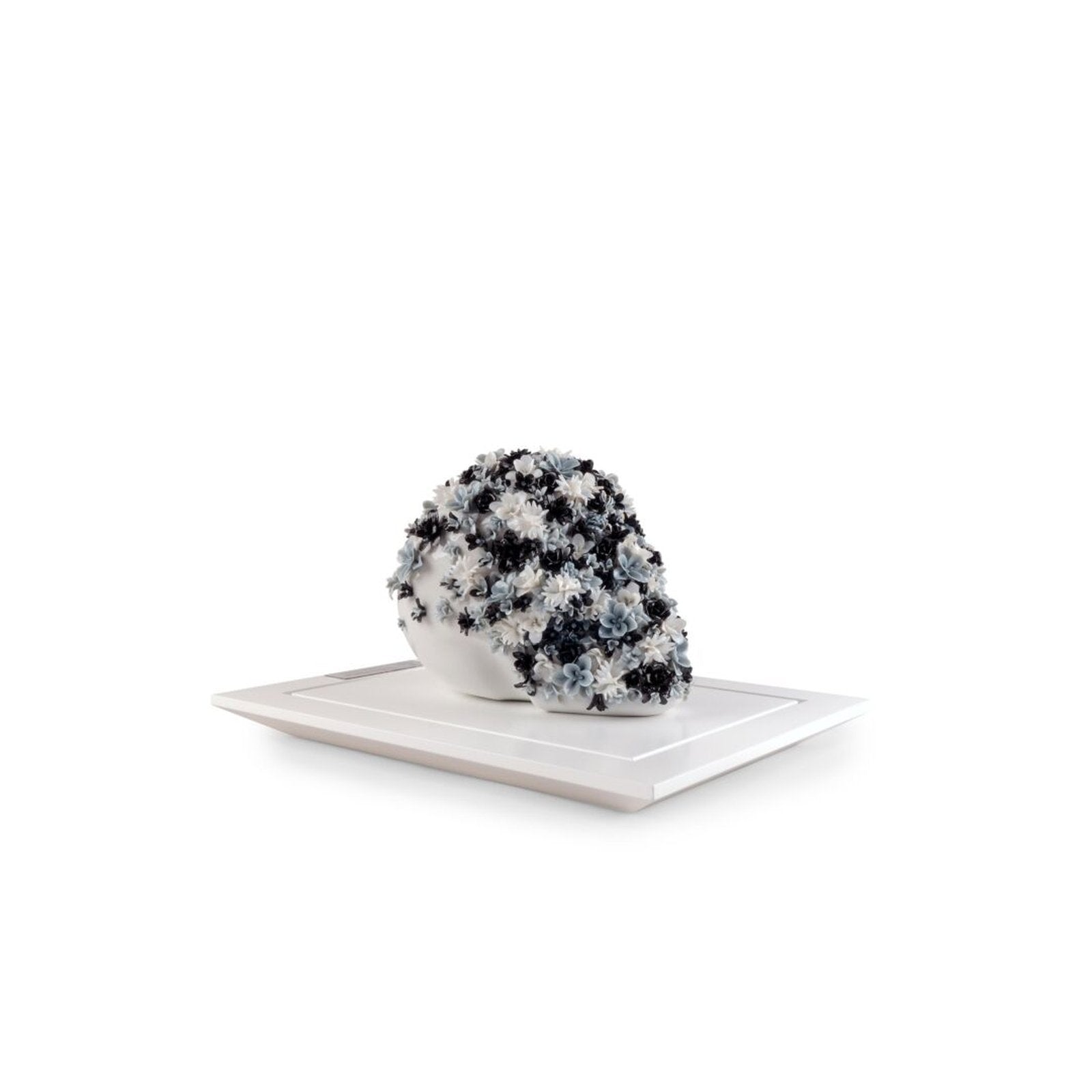 Lladro Life is Flower Sculpture Black & White Limited Edition