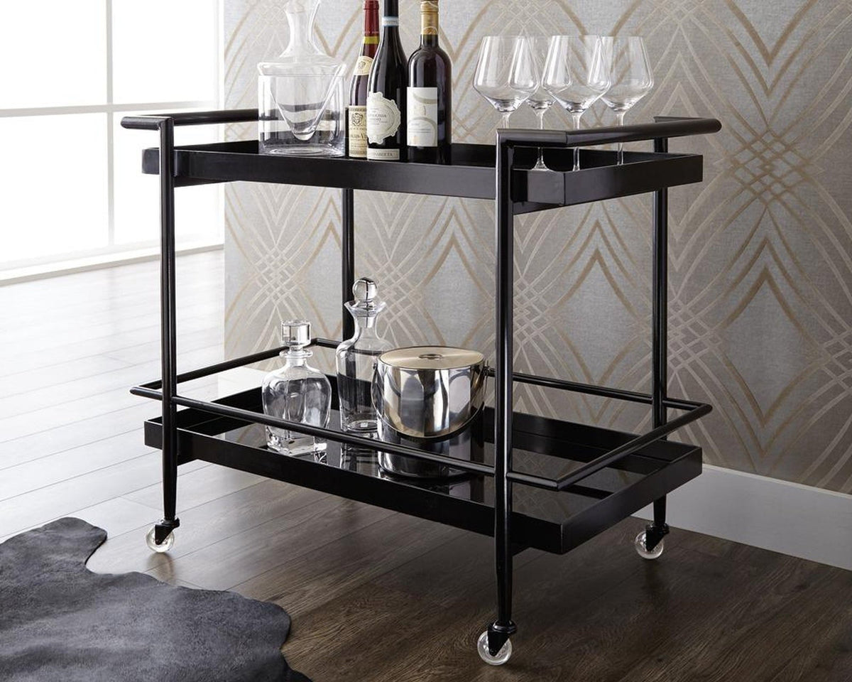 Sunpan Livingston Bar Cart