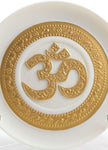 Lladro Om Decorative Plate Golden Lustre
