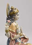 Lladro Goddess Sri Lakshmi Figurine