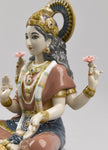 Lladro Goddess Sri Lakshmi Figurine