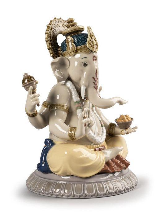 Lladro Lord Ganesha Figurine