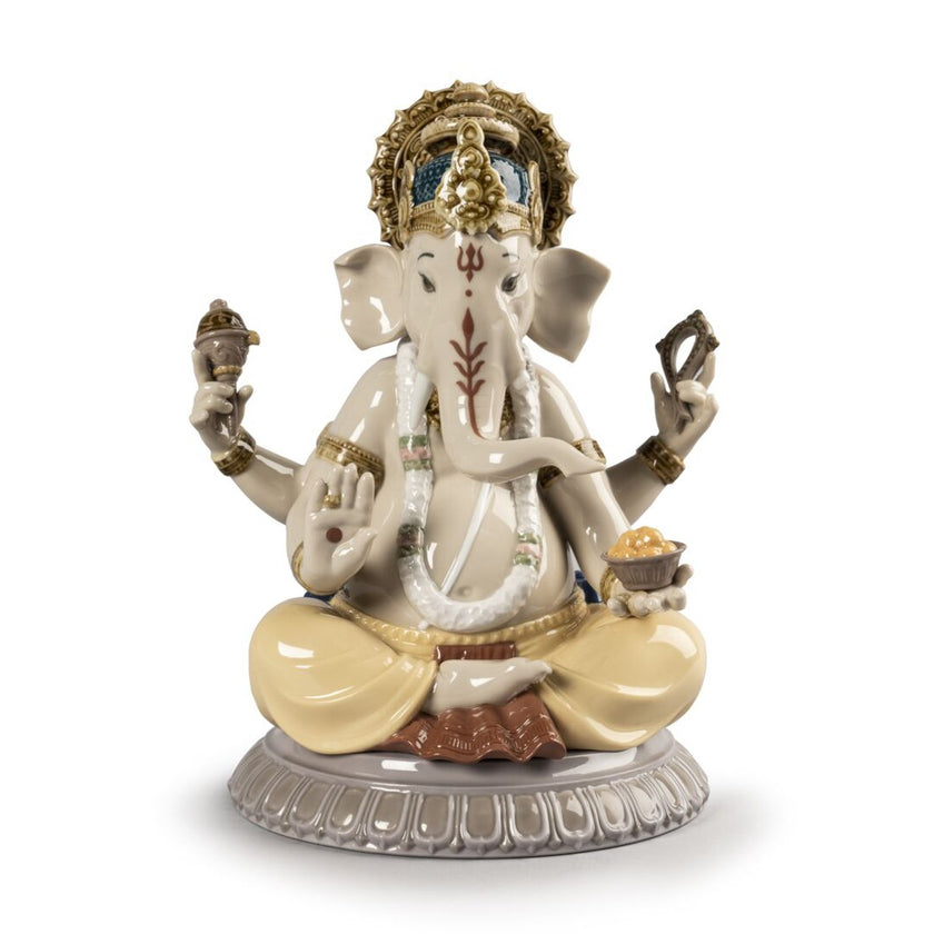 Lladro Lord Ganesha Figurine