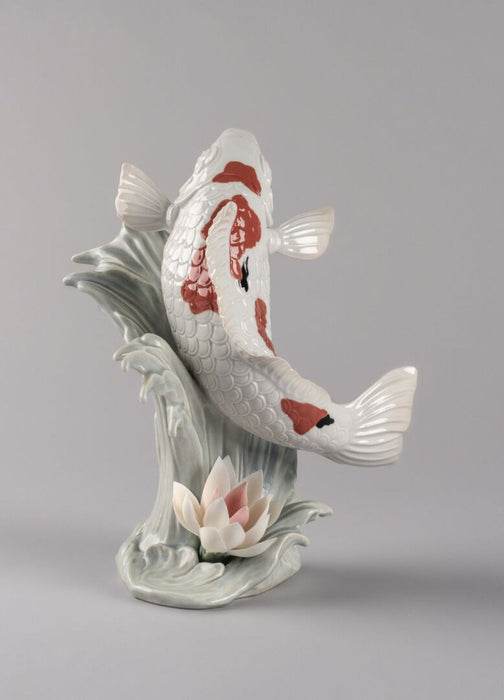 Lladro Koi Figurine