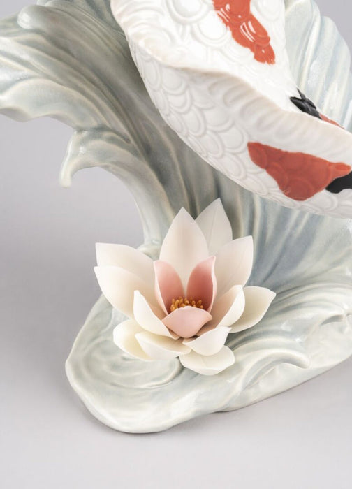 Lladro Koi Figurine