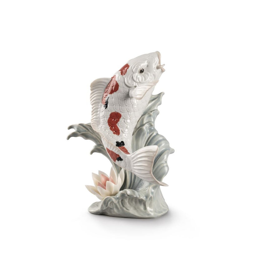 Lladro Koi Figurine