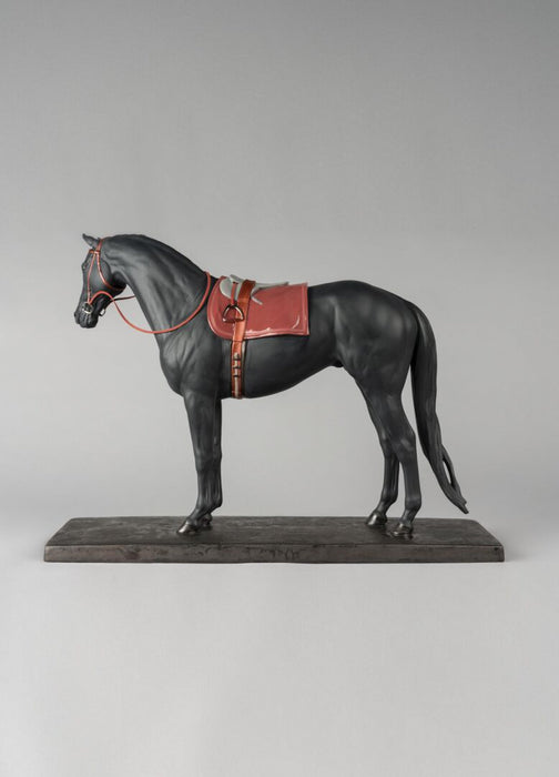 Lladro English Purebred Horse Sculpture